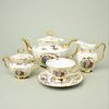 Tea set for 6 pers., The Three Graces + gold, Marie Tereza Carlsbad