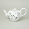 Tea pot 0,95 l, Original Green Onion pattern + platinum