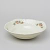 Bowl 23 cm, Thun 1794 Carlsbad porcelain, BERNADOTTE ivory + flowers