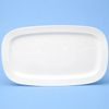 Platter 36 x 21 cm, white, Thun 1794, karlovarský porcelán