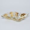 Cut Crystal Bowl Eso, 340 mm, Gold + Enamel, Jahami Bohemia