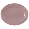 Beat old rose: Oval plate 35 x 28 cm, porcelain Seltmann