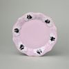 Talíř dezertní 20 cm, Olga 418, Růžový porcelán z Chodova