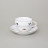 Cup and saucer A/1 + A/1, 120 ml + 13 cm for coffee, Hazenka, Cesky porcelan a.s.