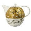 Teapot with warmer Van Gogh- Almond tree, 1,2 l, Fine Bone China, V. van Gogh, Goebel