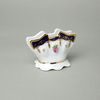 440: Napkin stand 8,5 cm, Sonata, cobalt + roses, Leander Loučky