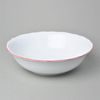 Red line: Bowl 23 cm, white, Český porcelán a.s.