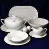 Dining set for 6 pers., Lea white, Thun 1794 Carlsbad porcelain