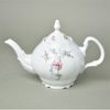 Tea pot 700 ml, Thun 1794 Carlsbad porcelain, BERNADOTTE climbing rose