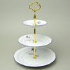 Goose: Cake stand 3 pcs. 34 cm, Mary-Ann, Leander Loučky