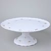 Cake plate 32 cm footed, Thun 1794 Carlsbad Porcelain, BERNADOTTE hazenka