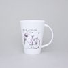 Mug Monza 0,33 l, lady's bicycle, Cesky porcelan a.s.