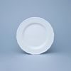 Plate breakfast 21 cm, Ophelia white with bottom sign, Thun 1794