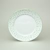 Dessert / breakfast plate 21 cm, Thun 1794, karlovarský porcelán, Natálie green flowers