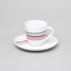 Cup 150 ml + saucer 140 mm, Thun 1794 karlovarský porcelán, SYLVIE 80382