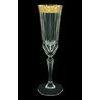 Astra Gold: Champagne glass 180 ml, 24,7 cm, crystal + gold