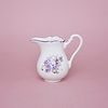 Mlékovka vysoká 0,16 l, fialky, Český porcelán a.s.