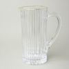 Astra Gold: Jug 1,2 l Brocca Timeless, italian glass, Golden Rim decor
