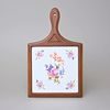Kitchen board big 28 x 17,5 cm, Meissen rose decor