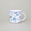 Hrnek Tina střední 240 ml, ptáčci modří, Český porcelán a.s.