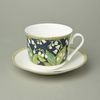 Lily of the valley: Cup 420 ml and saucer 17 cm, Roy Kirkham fine bone china