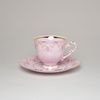 Cup 140 ml coffee + saucer, Sonáta decor 158, Leander Rose China