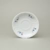 Podšálek 15,5 cm, Thun 1794, karlovarský porcelán, BERNADOTTE motýli