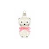 Christmas Glass Kitten Ornament, 7 cm, Czech Ornaments MIJA
