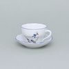 Cup and saucer B + B 0,21 l / 14 cm for coffee, Cesky porcelan a.s., Goose