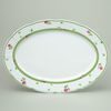 Dish oval flat 36 x 25,5 cm, Thun 1794, karlovarský porcelán, MENUET 80289