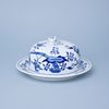 Cheese jar round - complet, Original Blue Onion Pattern