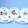 Bowl 19 cm Coups - Mole - random decor, Thun 1794, karlovarský porcelán