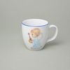 Mug (cup) Harry middle 200 ml, Angel - blue, Český porcelán a.s.