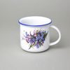 Mug Tina middle 240 ml, Forget-menot + Lily of the valley decor, Český porcelán a.s.