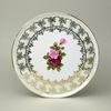 Talíř dortový / koláčový 28 cm, Cecily, porcelán QueensCrown