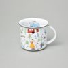 Hrnek Tina střední 240 ml, táboření, Český porcelán a.s.