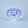 Oval salad dish 23 cm, Original Blue Onion Pattern