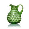 Křišťálový džbán 2 l, Light Green - Polka Dot, Sklárna Květná 1794
