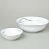 Compot set for 6 persons, Thun 1794 Carlsbad porcelain, OPAL grass