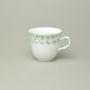 Cup tall 200 ml, Thun 1794, karlovarský porcelán, Natálie green flowers