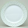 NATÁLIE zelené kvítky: Mísa mělká kulatá 31 cm (klubový talíř), Thun 1794, karlovarský porcelán