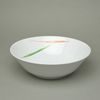 Bowl 23 cm, Thun 1794, Carlsbad porcelain, Grass 29674