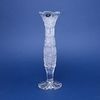 Křišťálová váza Píšťala broušená úzká 500PK, 255 mm, Crystal BOHEMIA