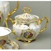 Sugar bowl 250 ml, The Three graces, Carlsbad porcelain