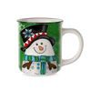 Mug 380 ml Snowman, new bone china, EGAN