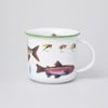 Mug Tina middle 240 ml, Fishes, Český porcelán a.s.