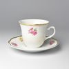 Cup and saucer 200 ml, Natalie Meissen Rose, Thun 1794 Carlsbad porcelain