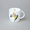 Garden wildlife: Mug Sophie 350 ml, two tits, Roy Kirkham fine bone china
