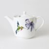 Hummingbird: Tea pot 1,1 l Alice, english fine bone china, Roy Kirkham