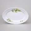 Dish flat oval 32 cm, Thun 1794, karlovarský porcelán, CONSTANCE 80262 Daisy